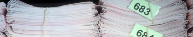 Parcels of booklets arrive in Exeter